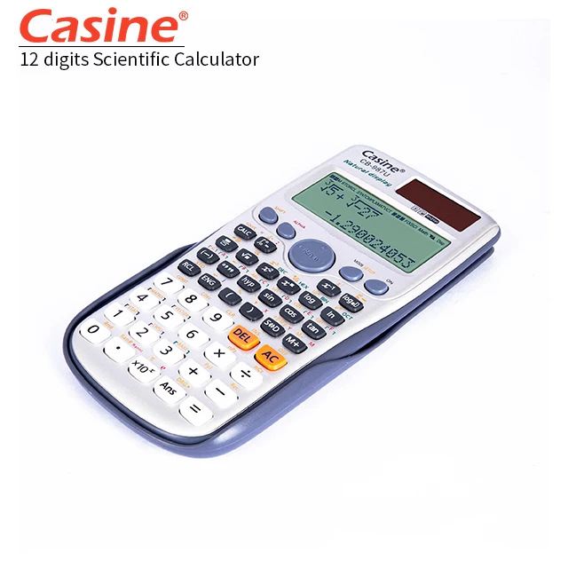 Casine natural display scientific calculator dual power engineer calculator 991es