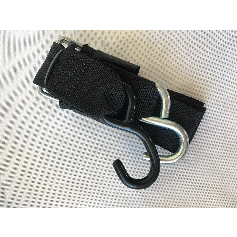 boat Transom Strap 2 x24 inch  T Handle Latch strap with S hooks2x 48 inch