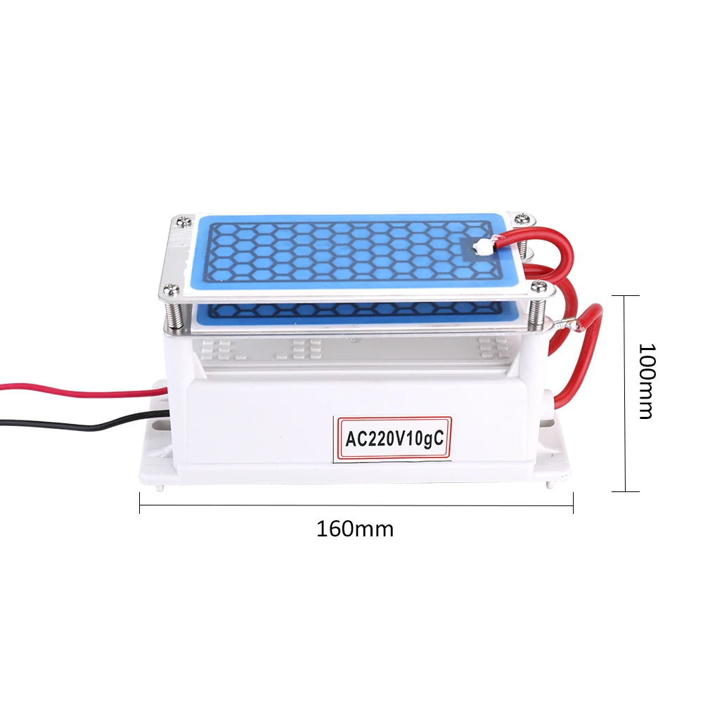 HF120 DIY двойная Встроенная керамическая пластина Портативный 220 в 110 В 10 г генератор