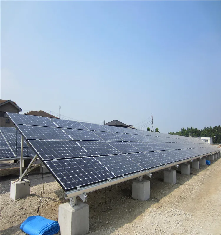 Solar pv ground mount solar structure , Ground solar rail mounting , Solar power system for home solar panel kits solar products