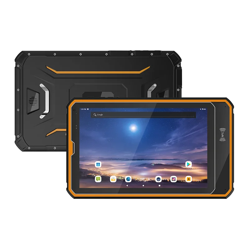 UTAB Q10R 10 дюймов IP68 водонепроницаемый прочный компьютер с четырехъядерным процессором RJ45 Прочный планшетный ПК системой