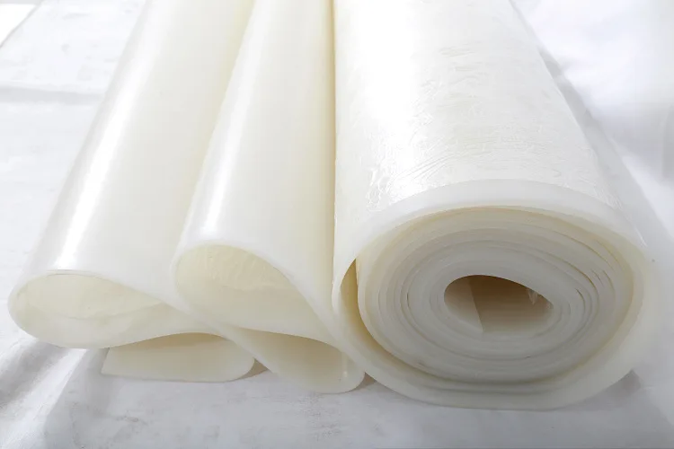 Custom Food Grade Heat Resistant Silicone Rubber Sheet Good Elasticity Silicon Rubber Board silica gel plate/Sheet