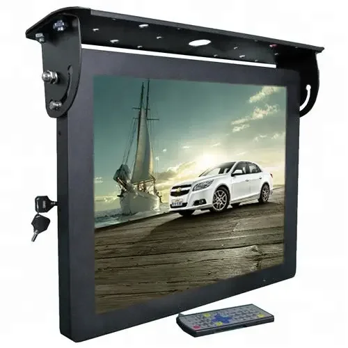 Android 22 inch shock proof roof Mount bus lcd display  with 4G network optional
