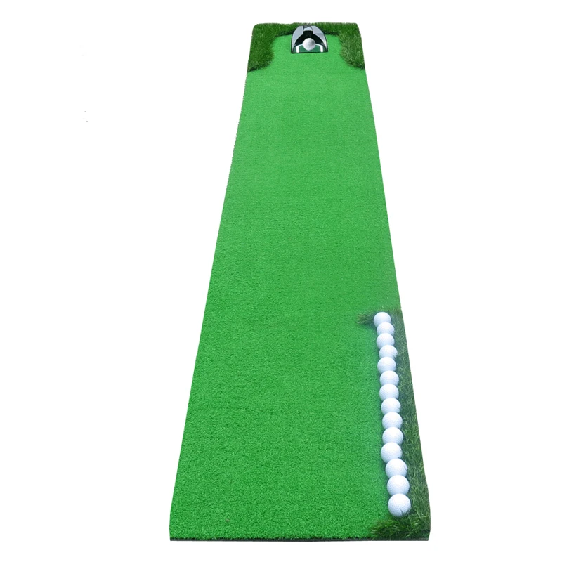 
Automatic ball return putting golf mat/pad/green 