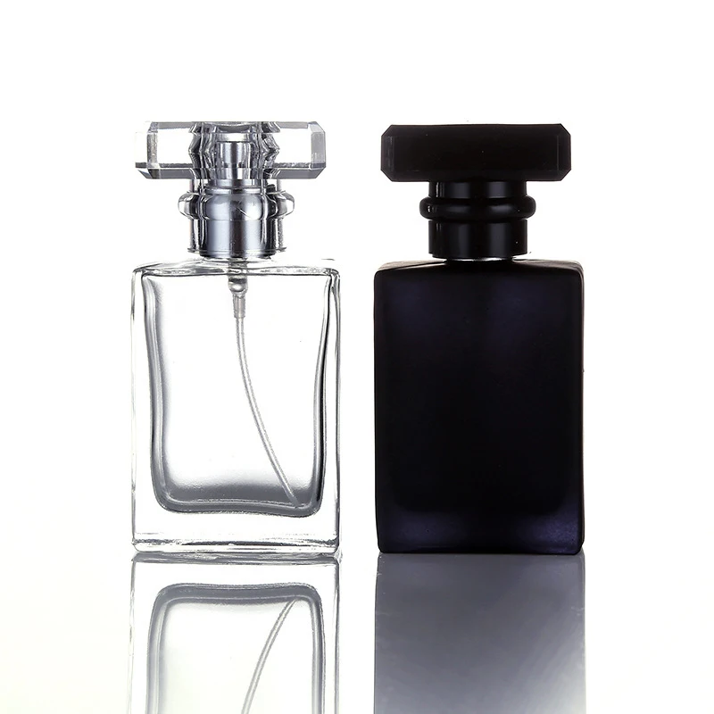 Factory Direct 30ml Fragrance Flacon Black Perfume Glass Bottle Packaging