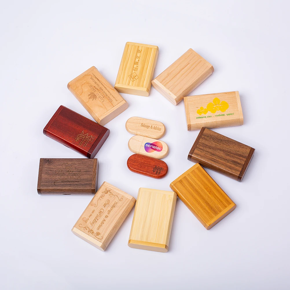 12 months warranty photography wedding gift tv 64gb custom logo wooden wood usb stick usb flash drive 32gb flash drive usb 3.0