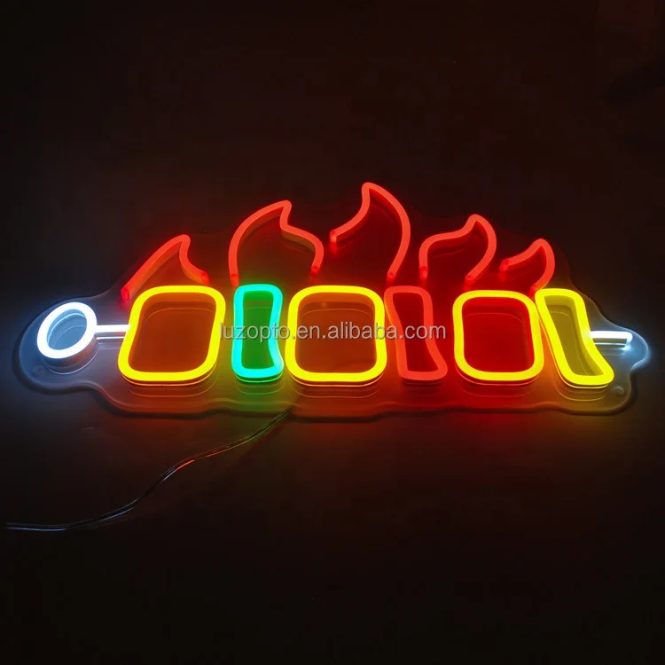 Custom neon sign happy birthday led neon light electronic sign letters for party bar home event decoration neon light