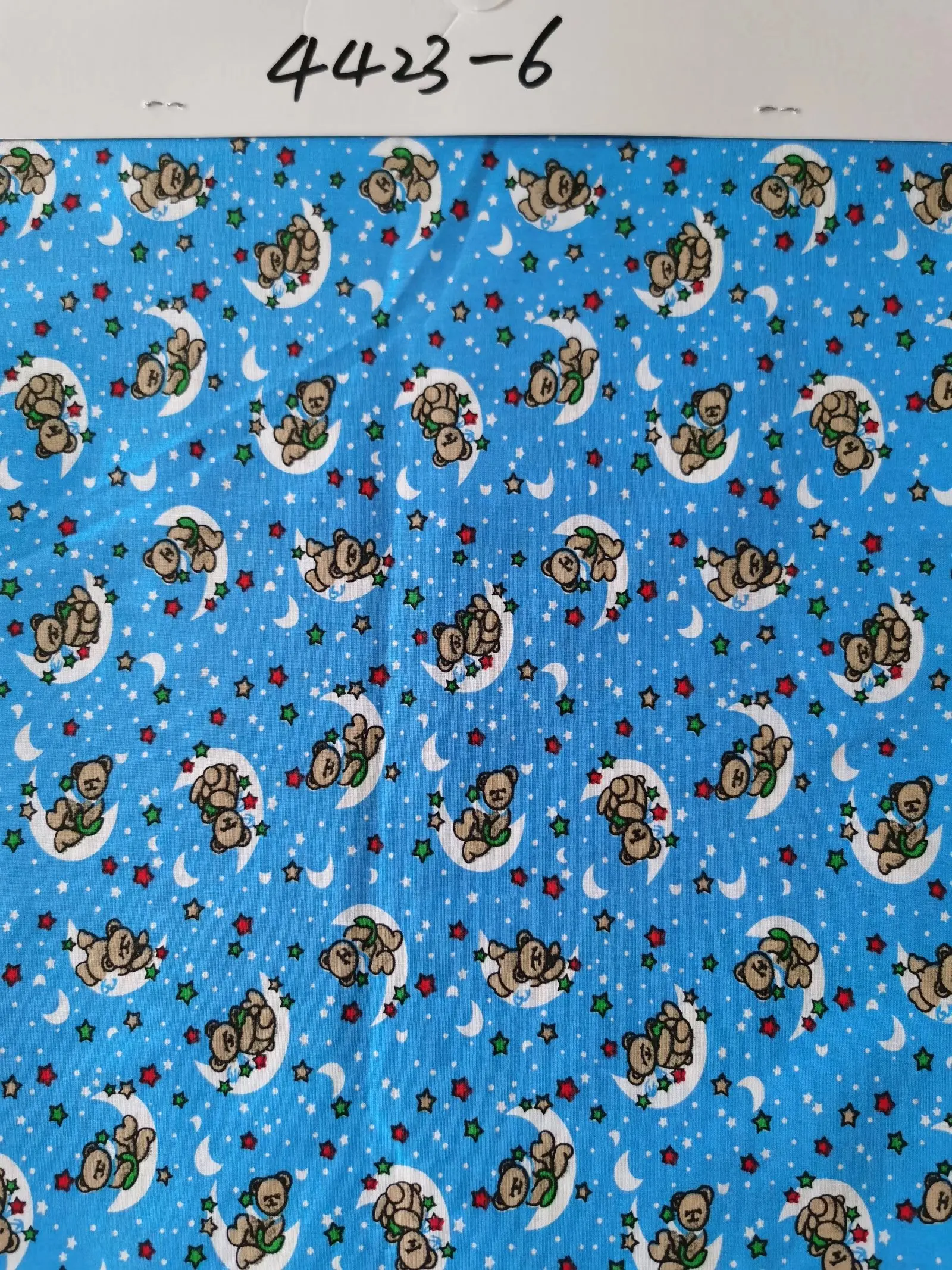 soft brushed CVC cotton flannel floral fabric cotton roll fabric bed sheet stripe pattern fabric