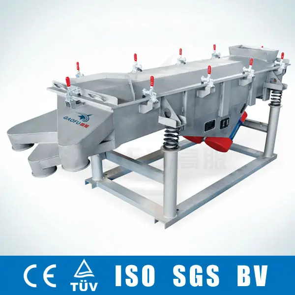 1 deck carbon steel stone vibrating screen machine