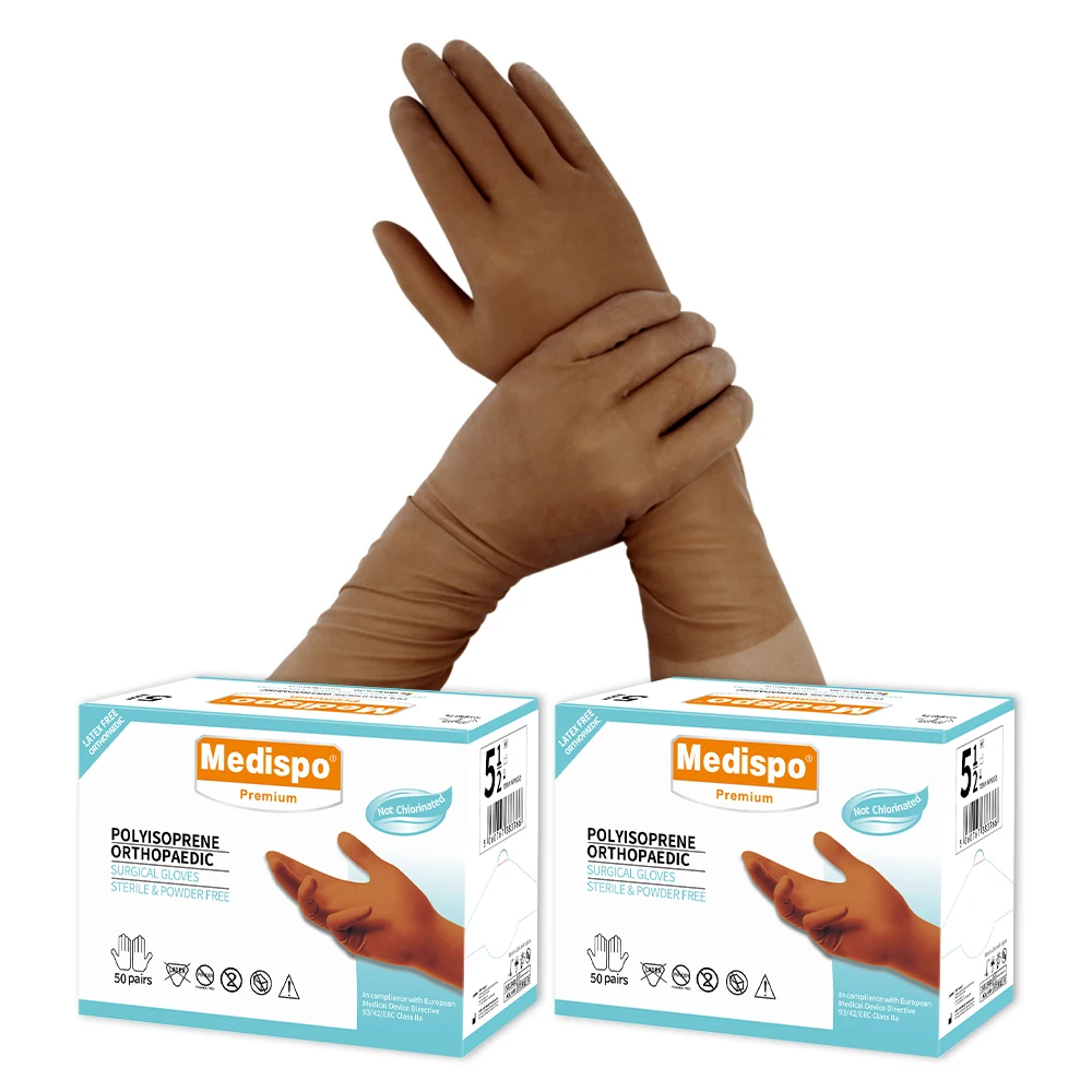 Professional 20 years gloves factory medical latex free orthopaedic gloves for surgical use