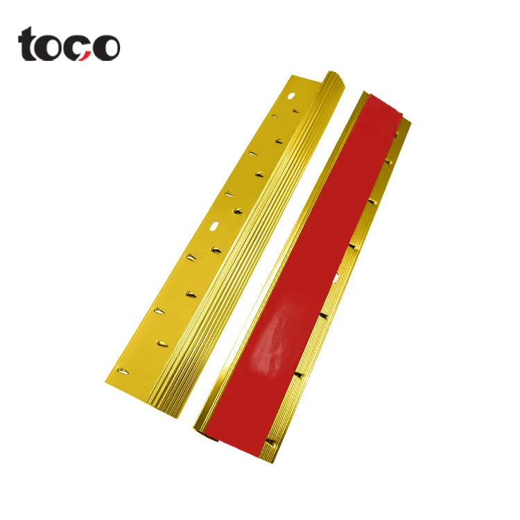 Toco Flooring accessories  aluminum carpet closing trimming Edge carpet transition strips Extrusion Profileing