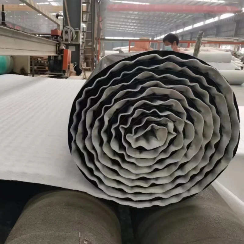 Дренажная доска HDPE белого и черного цвета пластиковая дренажная для мощности plsnts или складских площадок