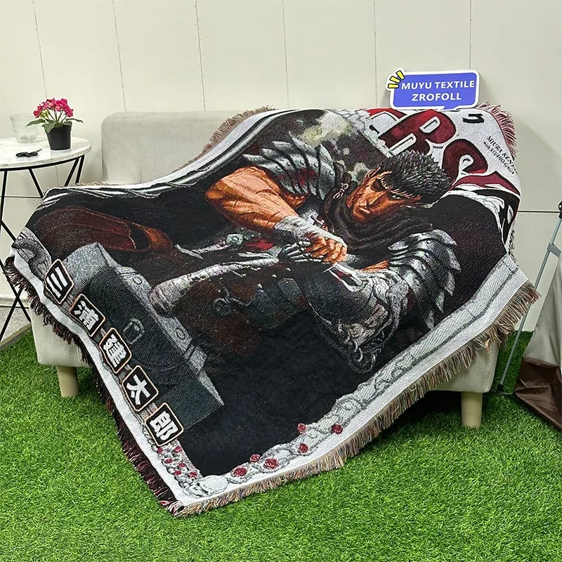 Manufacturers Diverse Customization Anime Tapestry Throw Blanket  Eco-friendly Sofa cover