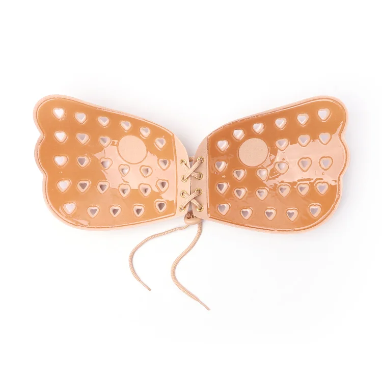 Push Up Strapless Sticky Bras Invisible Silicone Self Adhesive Sticky Gel Strapless Backless Sexy Bra