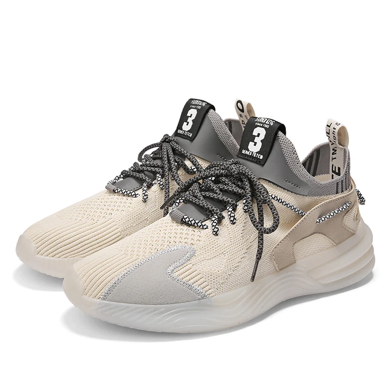 Summer men shoes Korean trend wild breathable mesh daddy shoes sports casual men shoes