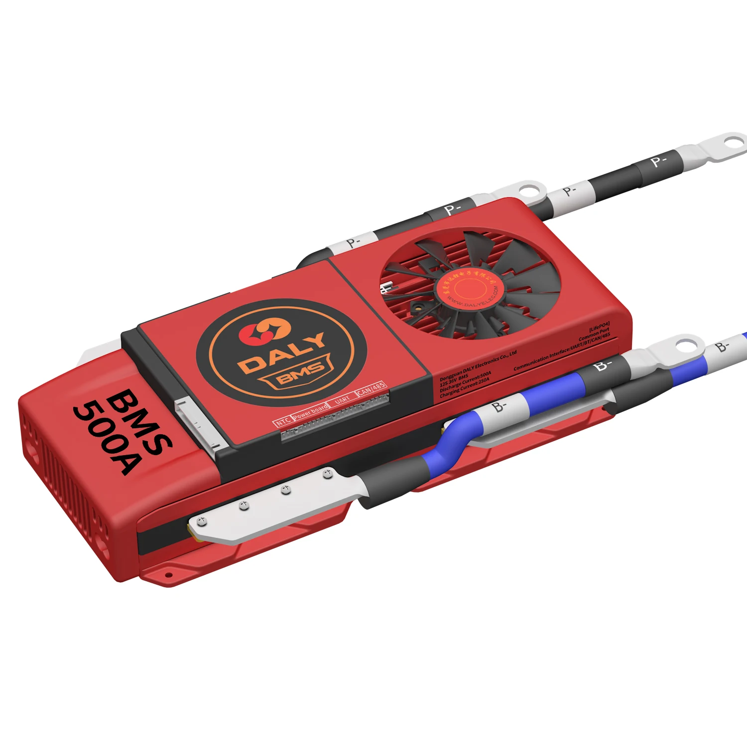 Daly High current 500A 3.2V Lifepo4 Smart BMS UART/485/CAN bms FAN 12s smart bms 36v