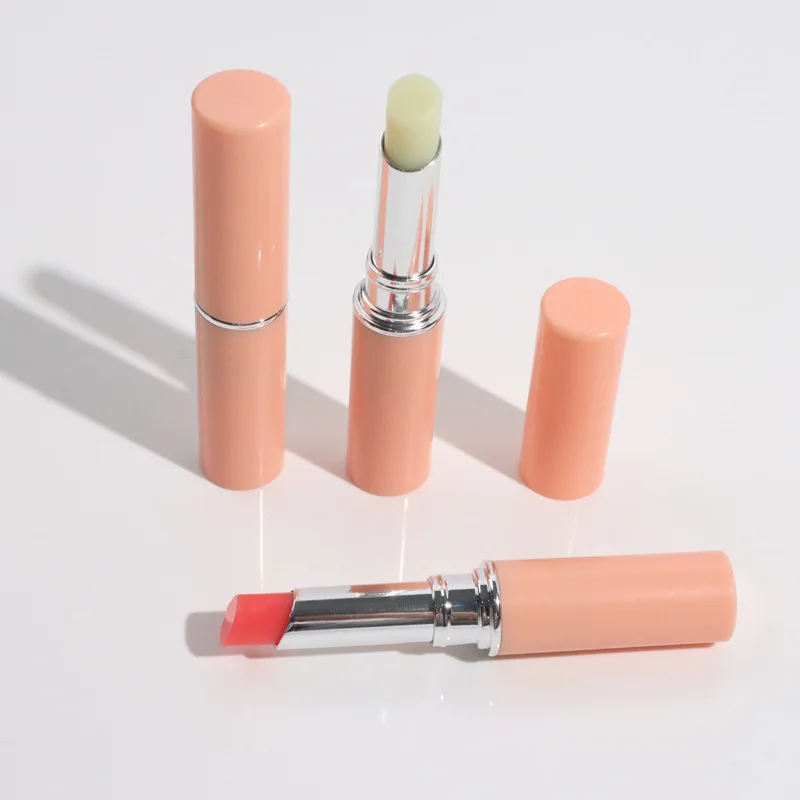 Best Selling 5 Colors Nude Tube Fruit Flavor Vegan Long Lasting Moisturizing Natural Lip Balm Custom Private Label