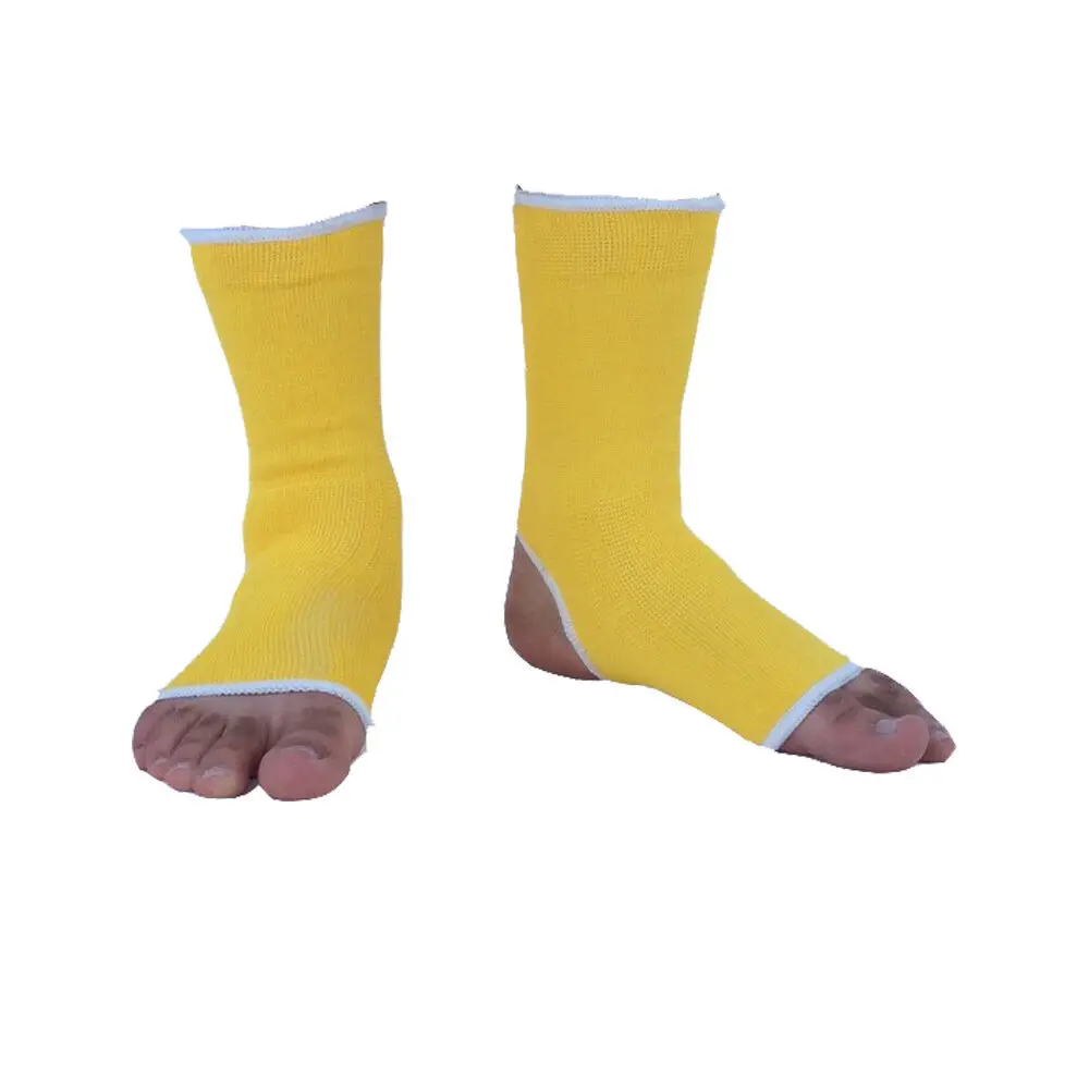 Hot selling elastic compression release polyester fibre ankle support band customized Muay Thai Ankle Support Anklets