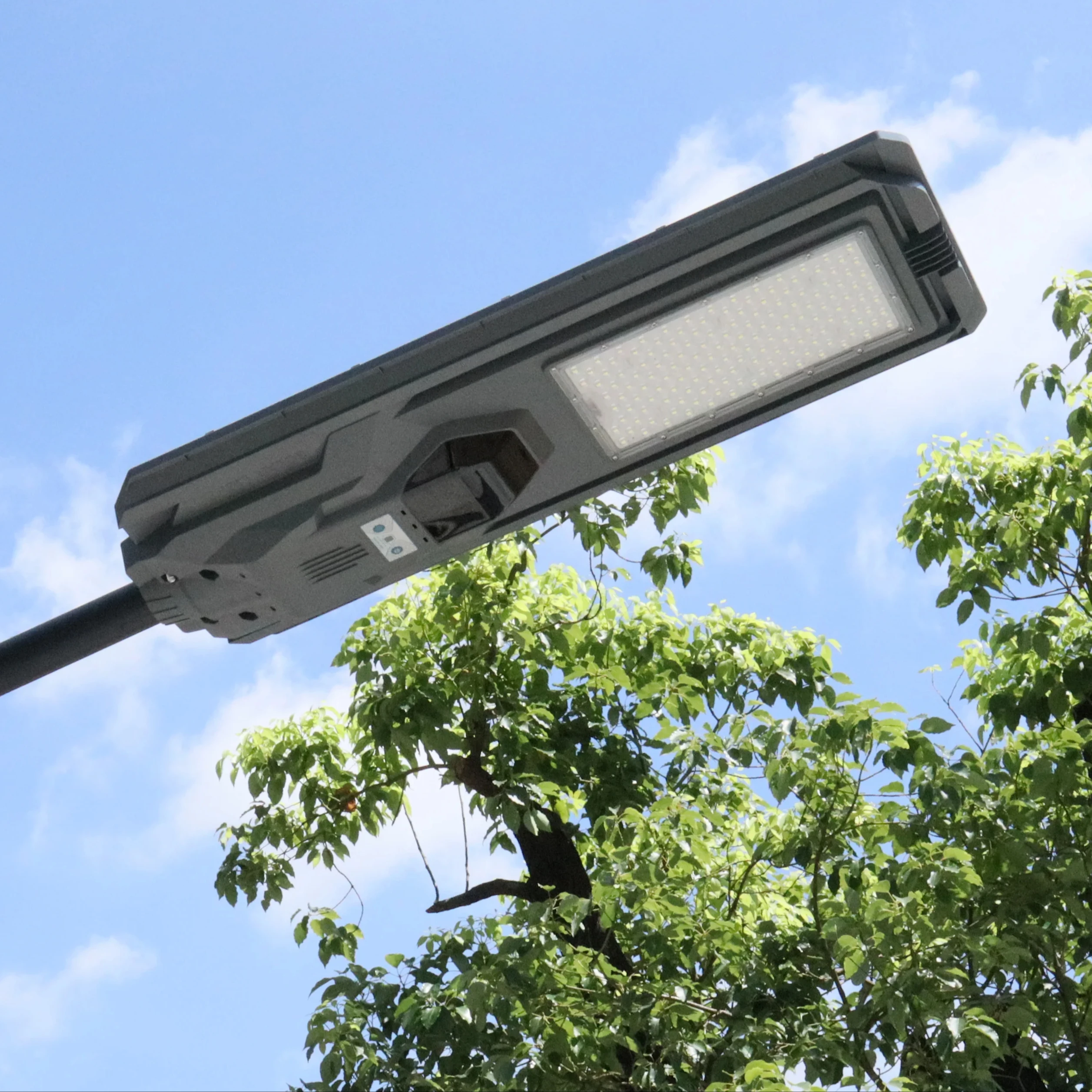 ABS Aluminum Housing Controller Intelligent 1200 Watts Panel LED Street Light with Auto Dimming Control