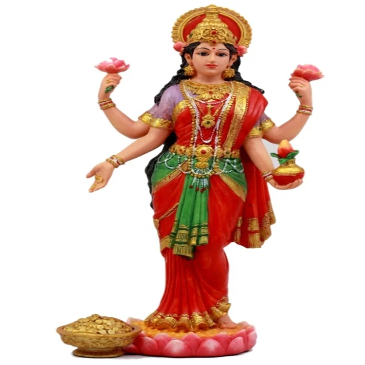 Статуя богини Шри лакши, богатство и процветание