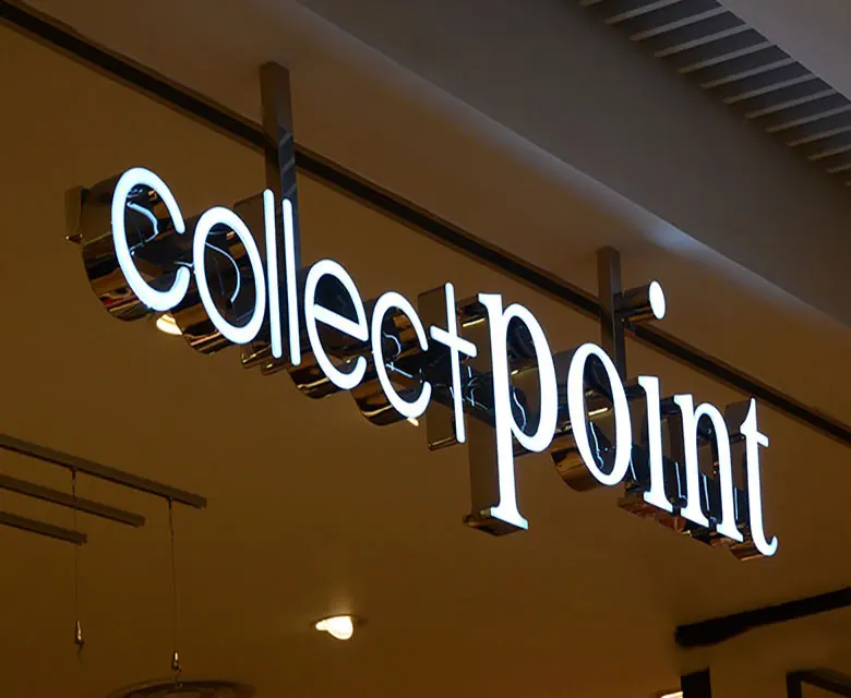 Custom Aluminum Acrylic LED Illuminated Channel Letters Sign for Shops and Businesses Storefront Signage Durable Waterproof