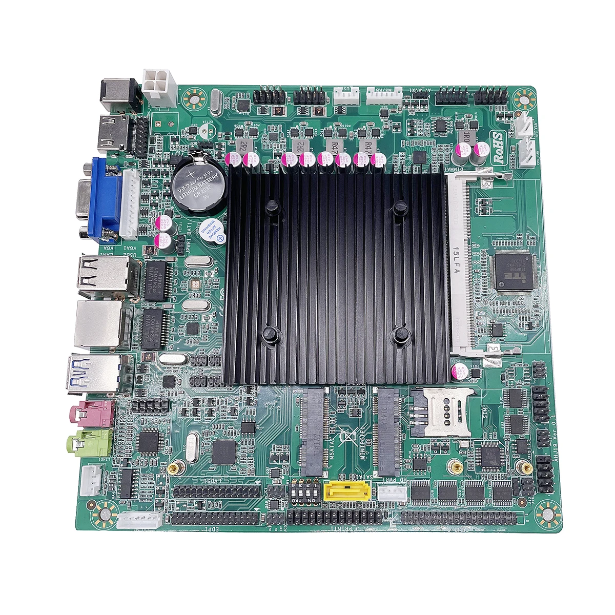 j1900 quad core edp fanless mini itx motherboard j1900 board