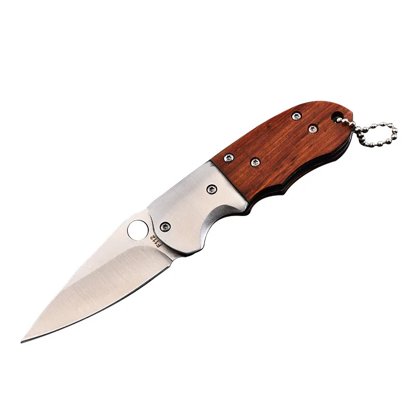 
Классический мини-инструмент для улицы, нож для кемпинга, рыбалки, охоты, складной деревянный нож 