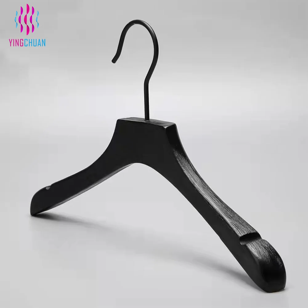 Best quality custom cheap cloth wooden hanger