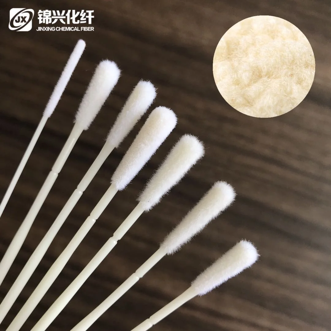 disposable samples nylon Oral Nasal flock swab breakpoint brush specimen collection testing China factory
