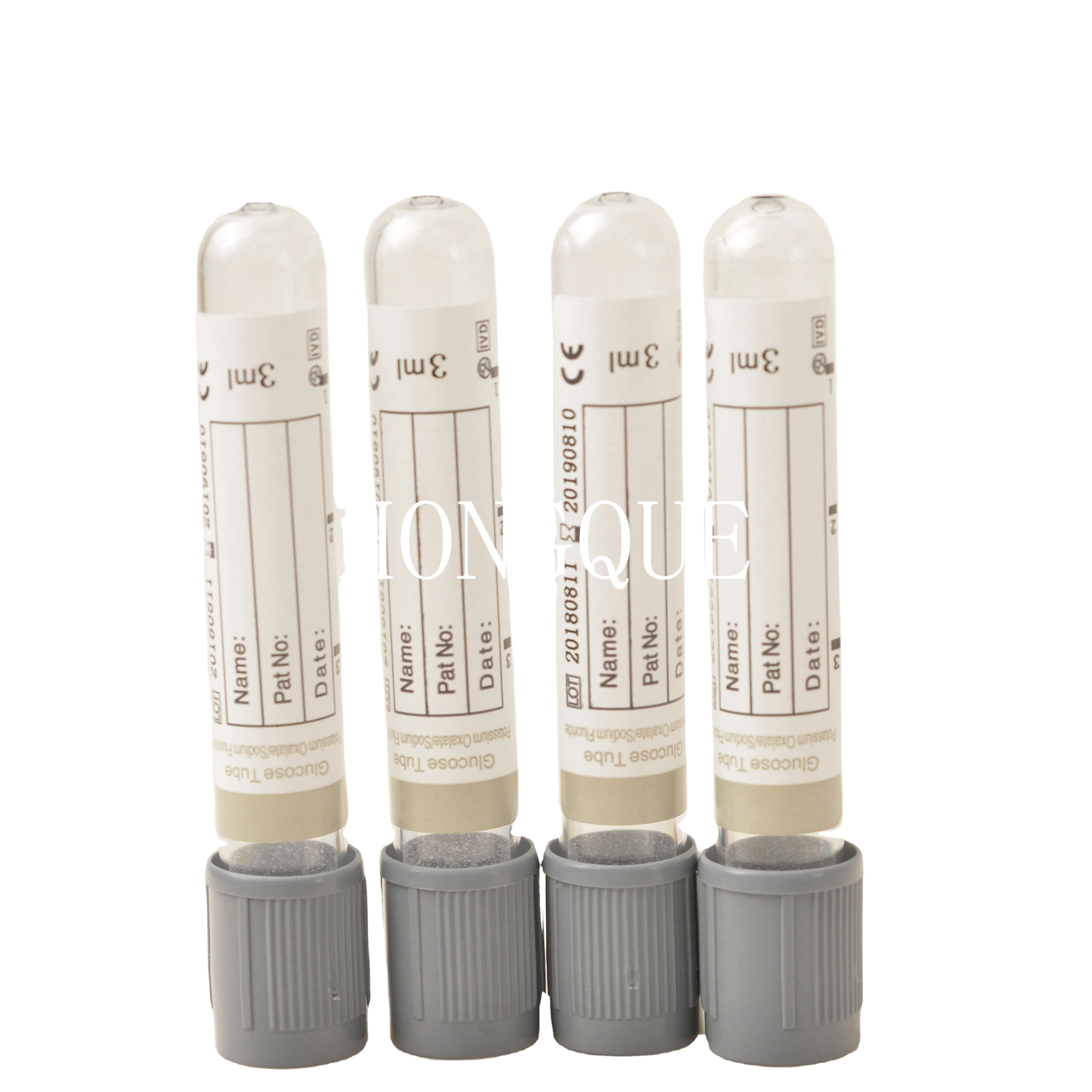 
Disposable vacuum blood tube 2ml potassium oxalate 