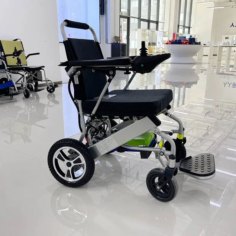 BIOBASE Portable Lightweight Electric Motorized Wheelchair for elderly people