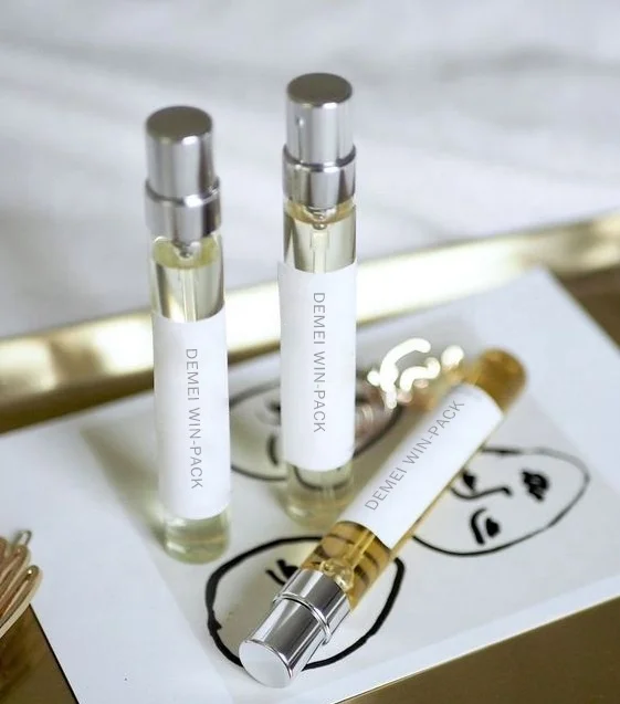 3ml 5ml 8ml 10ml 15ml Mini tube glass empty perfume bottles fine mist spray bottle with metal cap