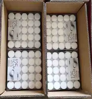 love candle tealight paraffin soy wax wholesale large package high quality  economic unscented candle manufacturer