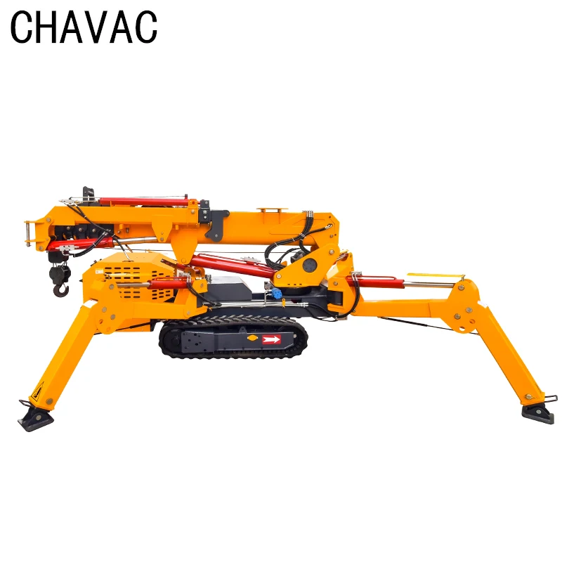 Powerful Hydraulic Crawler Crane Spider Crane Mini Crawler Crane