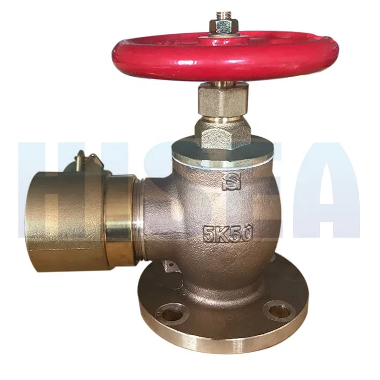 jis marine bronze hose valve f7334 fire hydrant valve jis f7334
