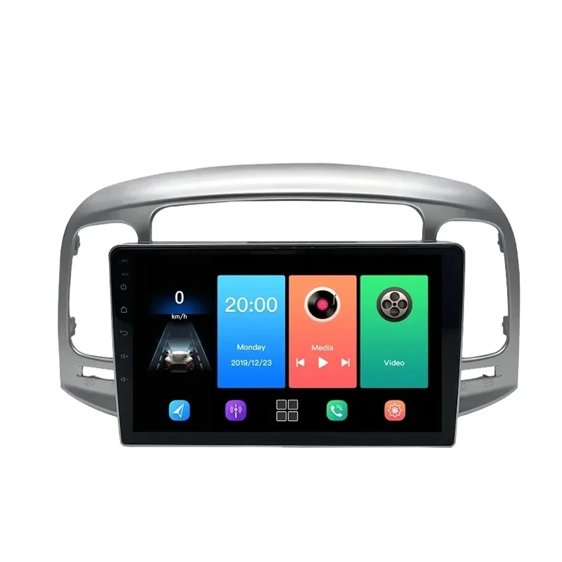 Android Car Multimedia DVD Player For Hyundai Accent 2008 2009 2010 2011 Navigation Car Audio Radio