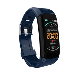 Smart Bracelet C8 Body Temperature HR BP Blood Oxygen Health Multi Sport Modes IP67 Fitness Tracker Wristband