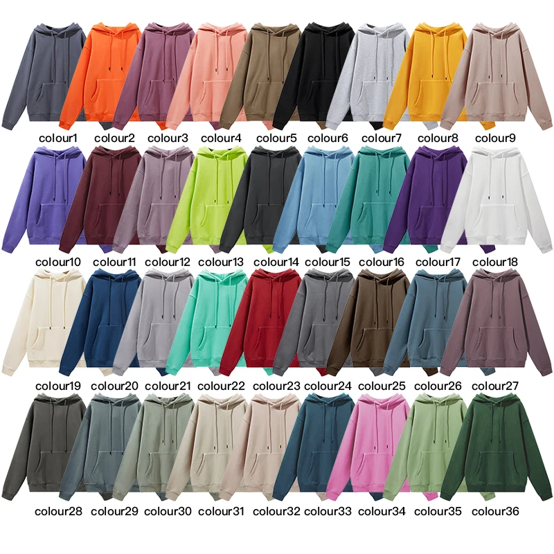 Wholesale High Quality Oversized Pullover Custom Logo Fleece Unisex Hoodies Street Wear Anti-shrink 100% cotton hoodies