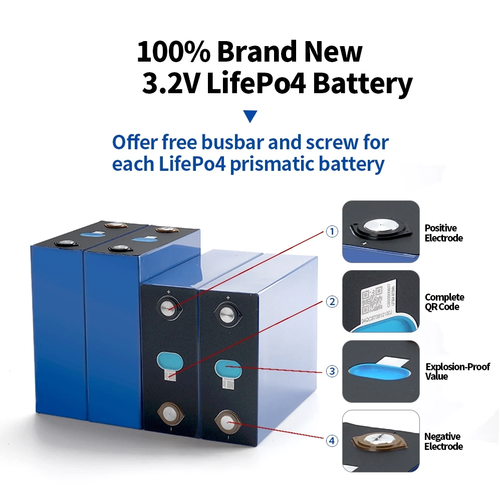 Горячая распродажа литиевая батарея 3 2 В Lf304 Lifepo4 304Ah 310Ah 320Ah 330Ah для инвертора гибридная 24