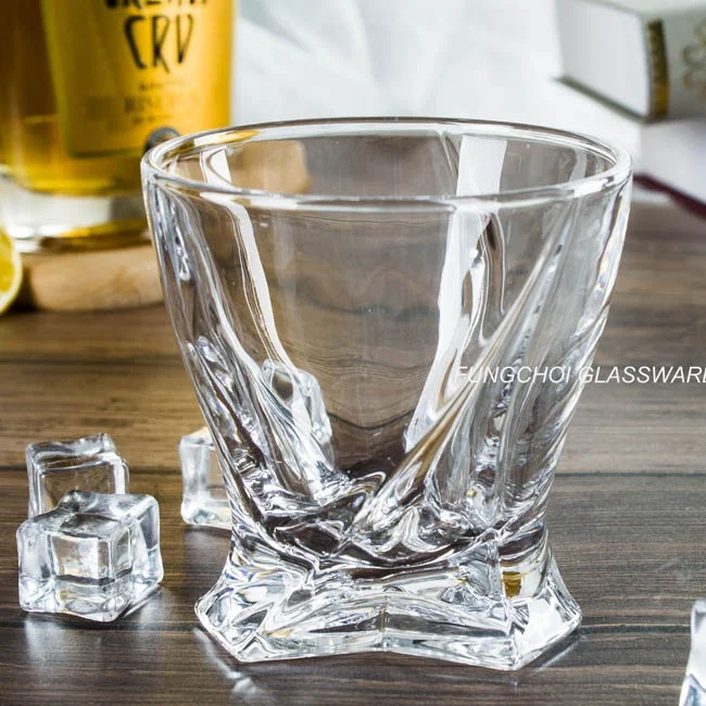 Drinking Wine Glass Cup Wholesale Lead Free Clear Crystal Whiskey Glass Tumble Whisky Glass Machine Popular CLASSIC Party CN;ANH