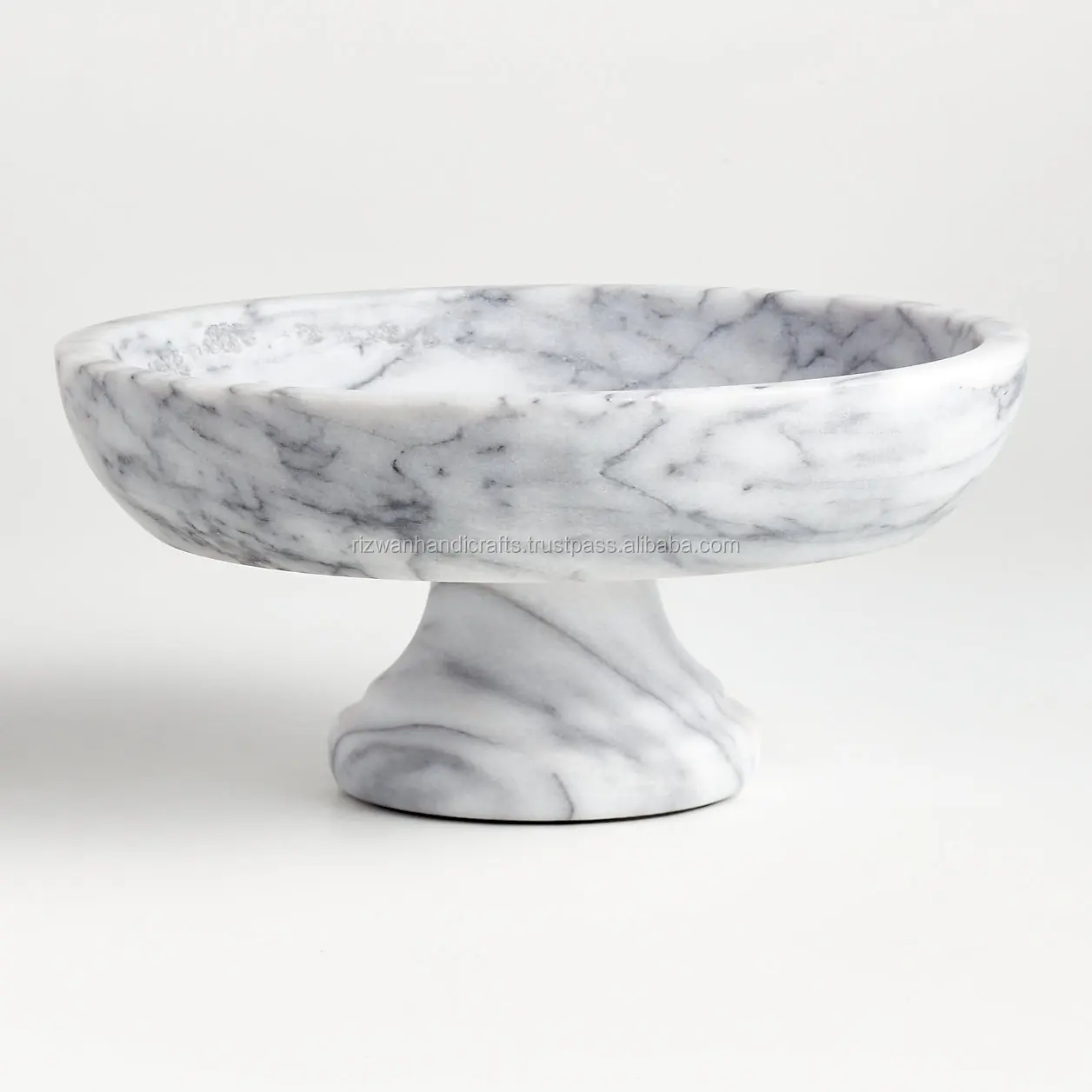 Marble decorative table centerpiece  fruit bowl for wedding home decoration.