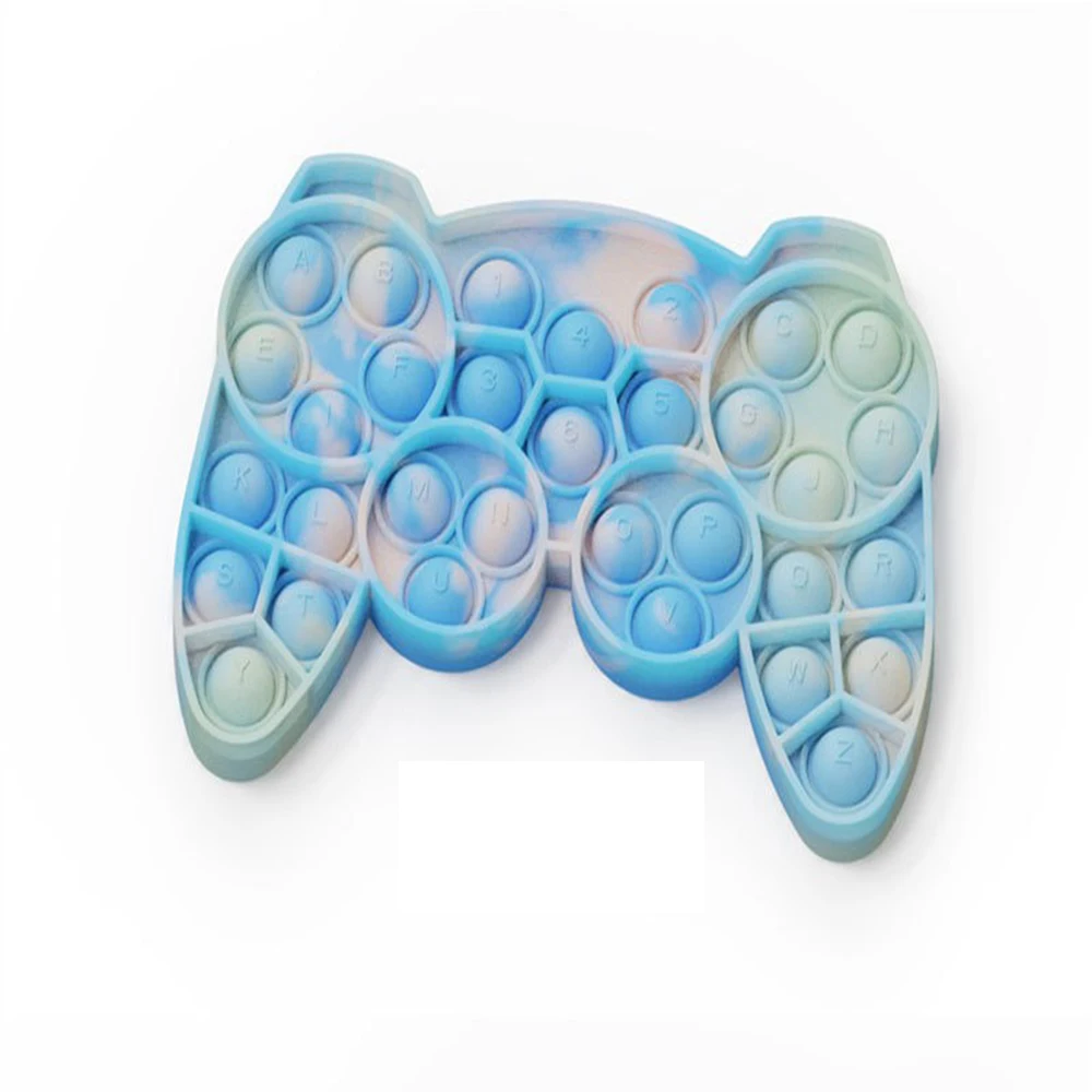 2021 Fidget Pop Toy Tie Dye Popper Poop Figet get Pot Po Pops Poppop  Tous  toy for kids and adults