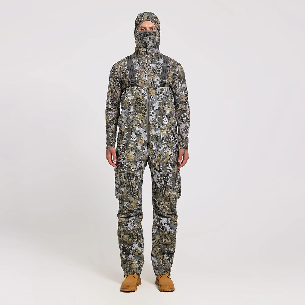 Custom high quality Incinerator Aerolite Bib winter hunting camouflage overalls insulution hunting pants for men