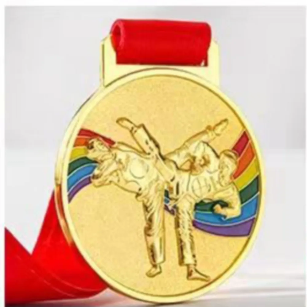 customize 5km 10 km running marathon martial arts football taekwondo trophies medals sports metal plaques