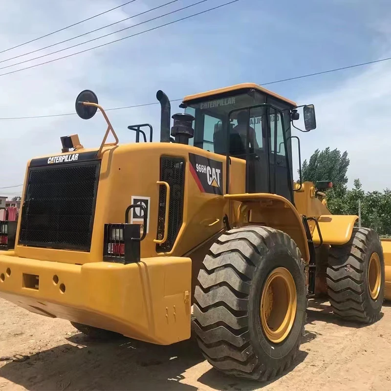 Сверхмощная строительная техника, Япония, США, CAT machinery, CAT966H, колесный погрузчик