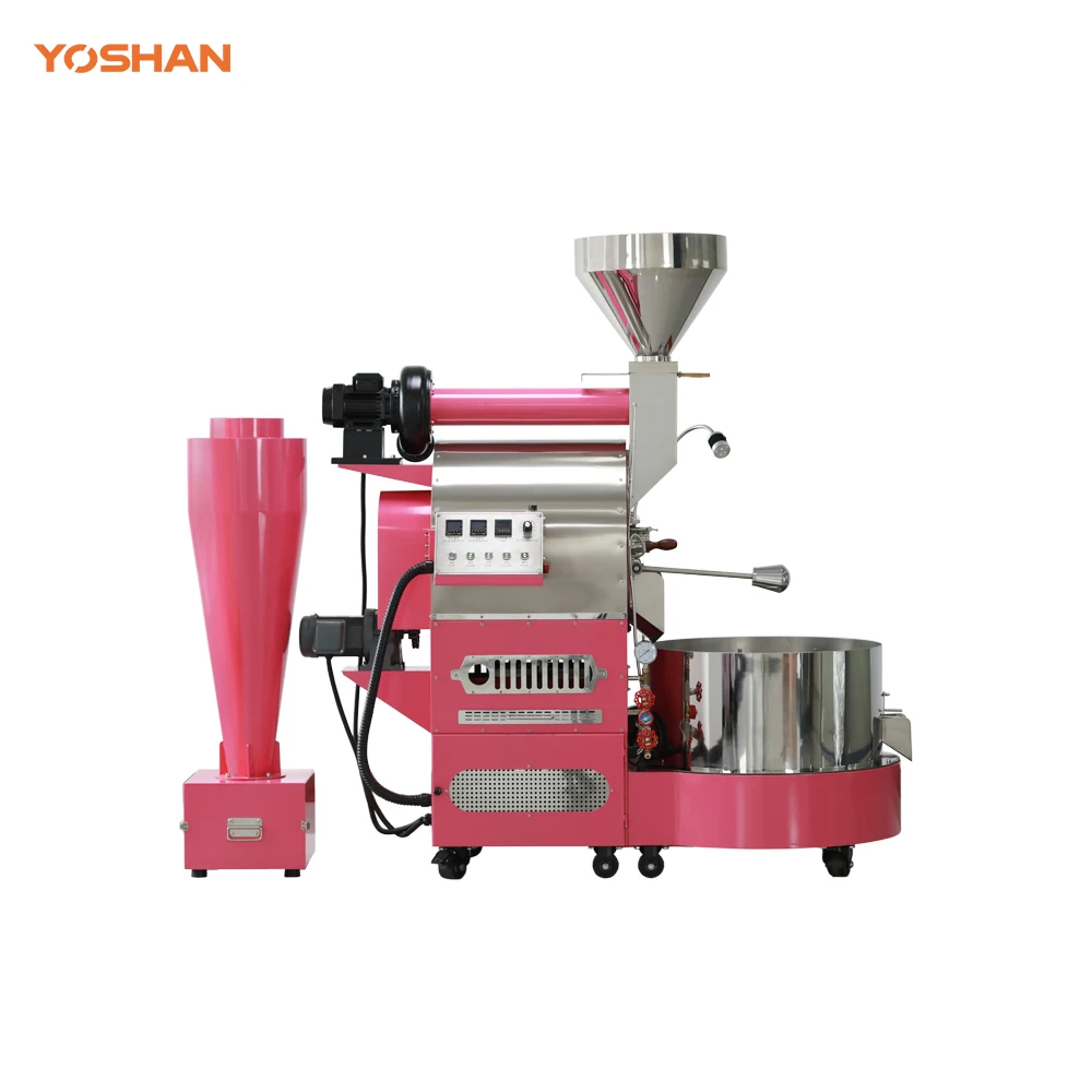 Yoshan Professional Gas Sample Electric Set 30kg 20kg 12kg 10kg 6kg 5kg Commercia Toaster Bean Machine Coffee Roasters For Sale