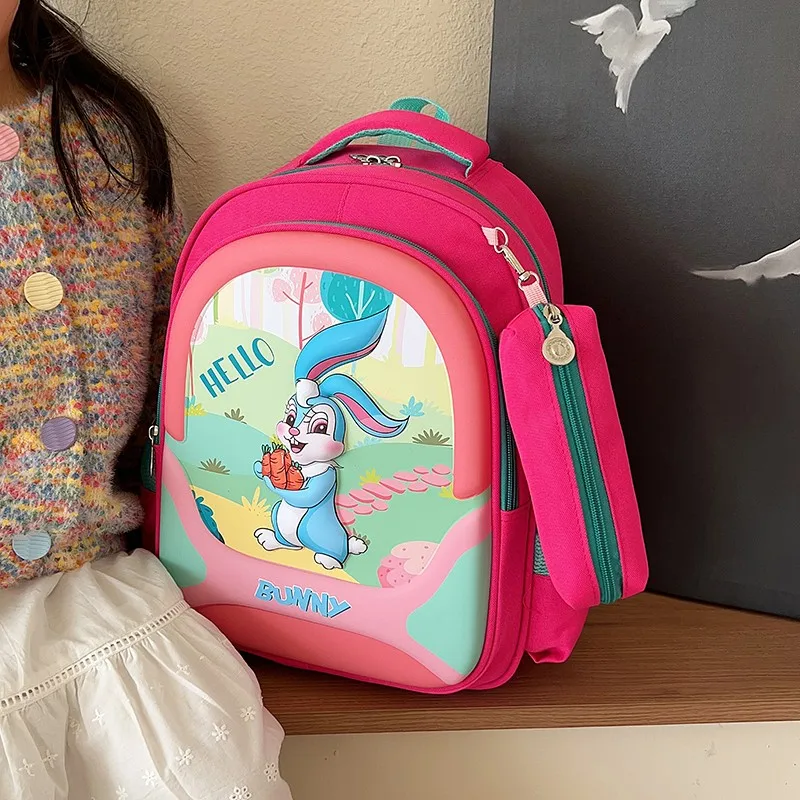 New Arrival Waterproof Nylon Cute Cartoon Bag Back Pack Children Schoolbag Backpack Kids Bag School Bags With Pencil Box