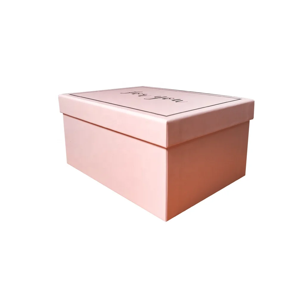 
Guangzhou manufacturer wholesale hot stamping logo gift packaging boxes unique large gift packaging box paper box 