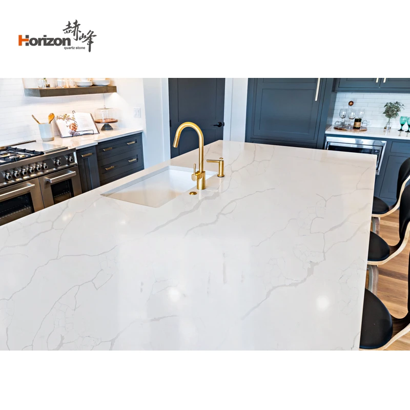 Horizon  artificial  quartz stone slab production line kitchen countertop