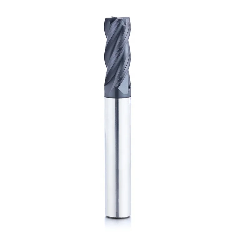 1/2/3/4 Flute Endmill Cnc Cutting Tools Flat Milling Cutter Solid Carbide End Mill